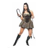 Fantasia Felina Sexy Oncinha Adulto Feminino - Jade fashion