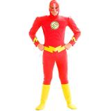Fantasia Flash Adulto Luxo Liga da Justiça Sulamericana