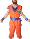 Fantasia Goku Dragon Ball Cosplay Adulto (Alta qualidade) - Imperadores da folia