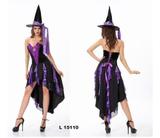 Fantasia Halloween Bruxa Roxa - Princesa urbana