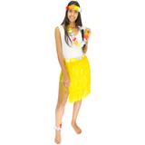 Fantasia Havaiana Adulto Hawaii Com Colar Flor - Fantasias carol kb