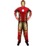 Fantasia Homem de Ferro / Iron Man Adulto Luxo Vingadores 2 Com Músculo - Rubies