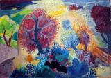 Fantasia - Isaac Grünewald - Tela 30x42 Para Quadro - Santhatela