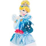 Fantasia Kit Cinderela Infantil Com Varinha e Sapatilha Disney - Global fantasias