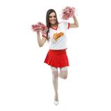 Fantasia Líder De Torcida Cheerleader Adulto Feminino - Jade fashion