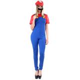 Fantasia Mario Feminino - Super Mario - Super mario world