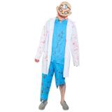 Fantasia Medico Adulto Zumbi Com Máscara - Sulamericana