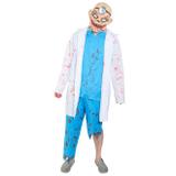 Fantasia Medico Adulto Zumbi Com Máscara - Sulamericana