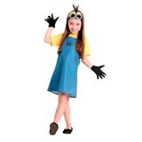Fantasia Minions Feminino Standard M - Sulamericana