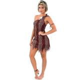 Fantasia Mulher das Cavernas Adulto Sulamericana