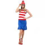 Fantasia Onde Está Wally Feminina Adulto Sulamericana