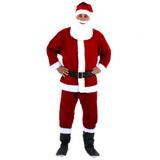 Fantasia Papai Noel Luxo Adulto - Natal