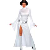 Fantasia Princesa Leia Adulto Star Wars Com Peruca - Rubies