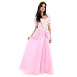 Fantasia Princesa Rosa Adulto - Era uma vez