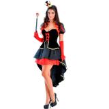 Fantasia Rainha de Copas Adulto Luxo Ed. Limitada Original Filme Alice - Sulamericana