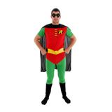 Fantasia Robin Adulto Standard - Liga da justiça