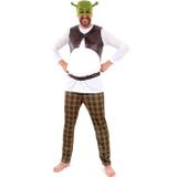 Fantasia Shrek Adulto Com Luxo Completo - Sulamericana