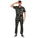 Fantasia Soldado Militar Adulto - Profissões - Police