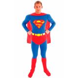 Fantasia Super Homem / SuperMan Adulto Luxo Sulamericana