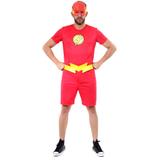 Fantasia The Flash Adulto Verão - Liga da justiça