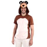 Fantasia Urso Adulto - Masha e o Urso