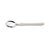 Faqueiro 24 Peças com Pote Cabo Plástico Aço Inox Elegance Branco Martinazzo Branco