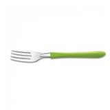 Faqueiro 30 Peças Cabo de Plástico Aço Inox Elegance Verde Martinazzo Verde