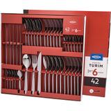 Faqueiro 42 Peças Inox Brinox Turim