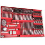 Faqueiro 90 Peças Talher Inox Garfos Faca Colher Espumadeira - Brinox