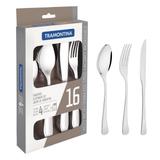 Faqueiro aco inox 16 pcs havana 66945654 tramontina