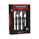 Faqueiro Aço Inox 24 Peças Malibu Tramontina Jogo Talheres