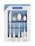 Faqueiro Aço Inox 24 Peças Tramontina 66986/004 - Tramontina farroupilha