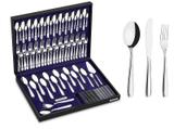 Faqueiro Aço Inox Com Estojo De Madeira 76 Peças Tramontina 66901/300 - Tramontina farroupilha