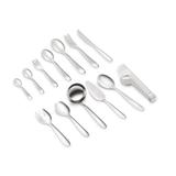 Faqueiro Bellagio 90 Peças de Inox Brinox 5103108
