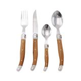 Faqueiro Cabo Curvo de Inox para Churrasco 24pcs Full Fitt - Dynasty