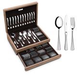 Faqueiro Inox 130 Peças Com Estojo Viena Tramontina 66916220