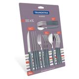 Faqueiro Inox 16 Peças Plenus Cinza - Tramontina