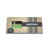 Faqueiro Inox 24 Peças Cabo Plástico Verde Martinazzo