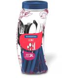 Faqueiro Inox 24 peças Leme Azul - Tramontina