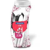 Faqueiro Inox 24 peças Leme Branco - Tramontina