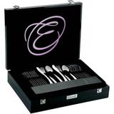 Faqueiro Inox Chanfrado 75 Peças Encanto Com Estojo de Madeira FQM345-AVN Euro - Euro home