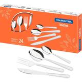 Faqueiro Inox Tramontina Búzios 24 Peças Faqueiro Inox Tramontina Búzios 24 Peças