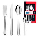Faqueiro Inox Turim 24 Peças - Brinox