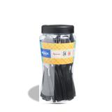 Faqueiro Itaparica 24 Peças Preto - Brinox