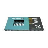 Faqueiro Martinazzo Martinox com 24 peças Branco - 60224/6