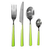 Faqueiro Slim 25 Peças Verde Kenya