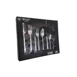 Faqueiro Wolff 48 Pcs De Aco Inox Berna C Gift Box Berna 70001