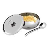 Farinheira Mea Inox 2 Peças Euro MSP4532
