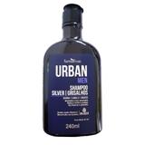 Farmaervas urban men shanpoo silver grisalhos 240ml