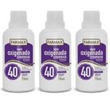 Farmax Água Oxigenada 40vol Cremosa 70ml (Kit C/03)